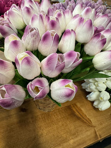 Real Touch Mini Tulip Bundle (12 Stems)