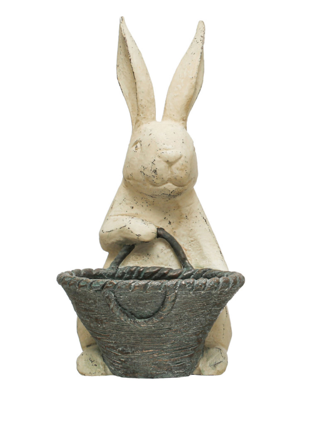 Shorter rabbit with basket