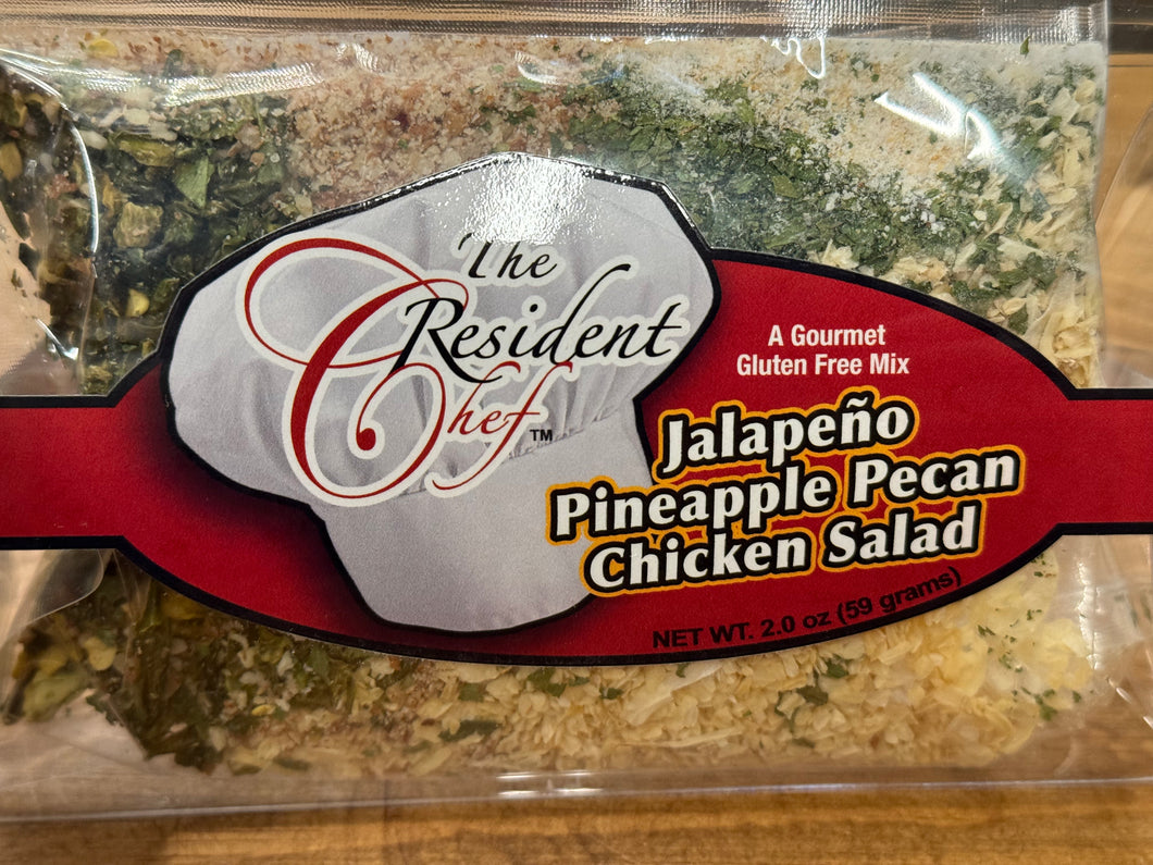 Jalapeño Pineapple Pecan Chicken salad
