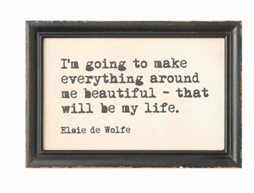 Framed quote-Wolfe
