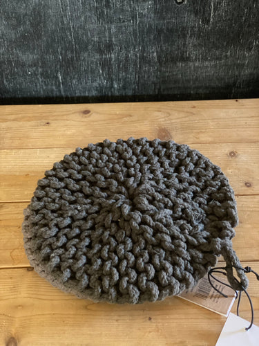 Round cotton crochet pot holder